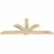 Ekena Millwork Redmond Rough Sawn Timber Gable Bracket, Douglas Fir, 60"W x 25"H x 2"D x 4"F, 10/12 Pitch GBW060X25X0204RED00RDF - alternate 2